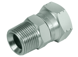 Straight screw-in adapter - NPT-NPSM