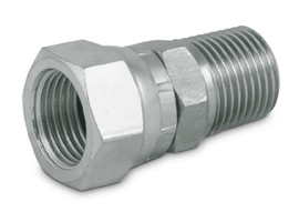 Straight screw-in union.  JIS - BSP - (tapered)