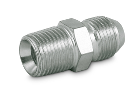 Straight screw-in union.  JIS - BSP - (tapered)