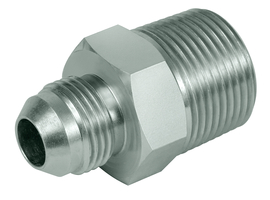 Straight screw-in union - JIC-NPT