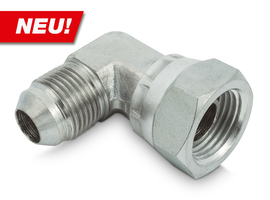 Elbow union 90° JIC-BSP (female)