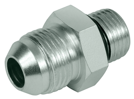 Straight screw-in union - JIC-metric