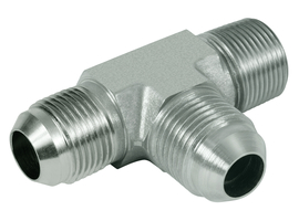 Tee screw-in union - JIC-NPT