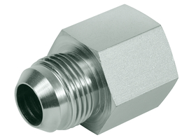 Straight screw-in union - JIC-NPT