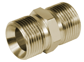 High pressure washing connector for HWS