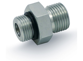 Straight screw unions - BSP-SAE for CAT equipment