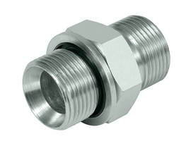 Straight screw union BSP-BSP (soft seal)